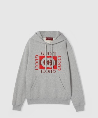 [GUCCI-구찌]프린트 코튼 저지 스웨트셔츠 ‎788771