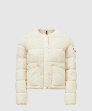 [MONCLER-몽클레어]Floyrac 테디 쇼트 다운 재킷