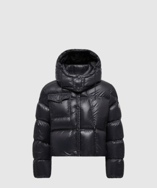 [MONCLER-몽클레어]Erea 스퀘어 퀼팅 후드 크롭 다운 재킷 재킷