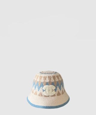 [CHANEL-샤넬]니트 버킷햇 AA7635