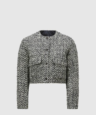 [MONCLER-몽클레어]Dauphin 트위드 쇼트 다운 재킷