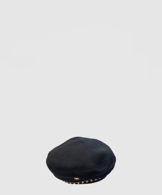 [CHANEL-샤넬]로고 베레모 AA4456